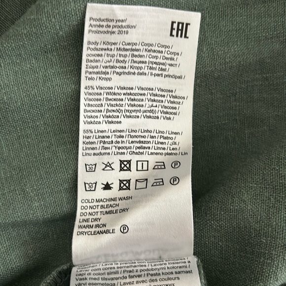 Linen blouse - Picture 5 of 6